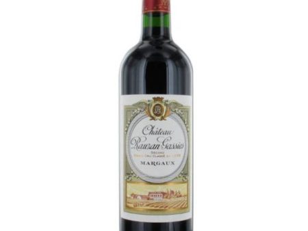 Château Rauzan-Gassies Margaux 2016 (750ml) Fashion