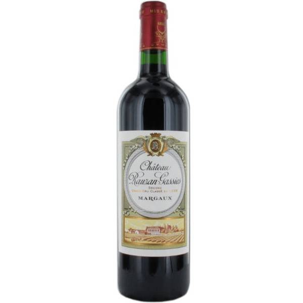 Château Rauzan-Gassies Margaux 2016 (750ml) Fashion