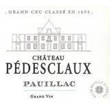 Château Pédesclaux Pauillac 2014 (750ml) Fashion