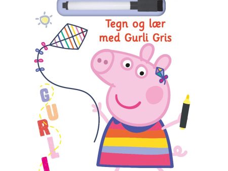 Alvilda Lær med Gurli Gris - Skriv og Visk ud - Tegn og Lær med Gurli Gris Hot on Sale