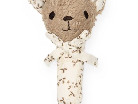 Cam Cam Copenhagen Petite Bear Rattle Latte Supply