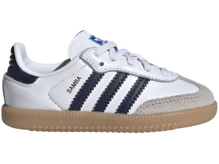 adidas Originals SAMBA OG EL I Sneakers Cloud White   Night Indigo   Gum For Sale