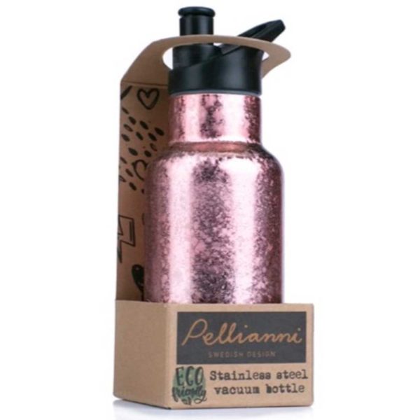 Pellianni Stainless Steel Bottle 350ml Rose Online