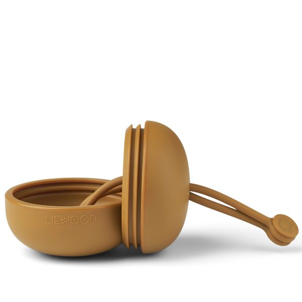 Liewood Philip Pacifier Box Golden Caramel Hot on Sale