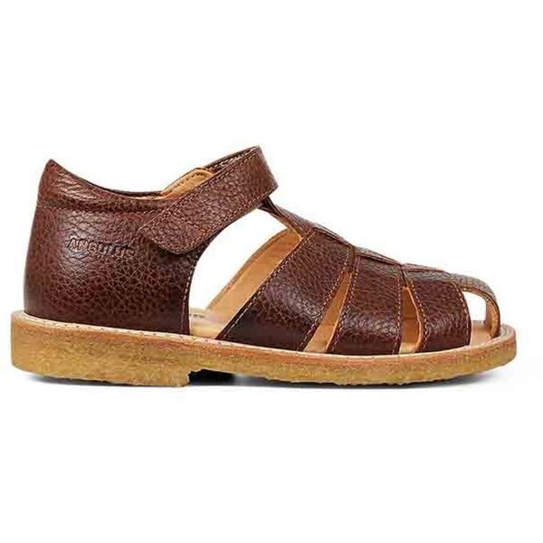 Angulus Sandal W. Velcro Medium Brown Supply