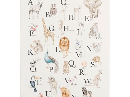 Cam Cam Copenhagen Alphabet Poster French For Discount