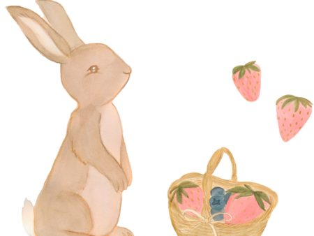 That s Mine Multi Wall Stickers Bunny and Berries Online Hot Sale