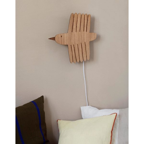 Ferm Living Lamp Bird Oiled Oak Online