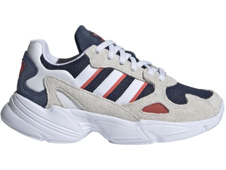 adidas Originals FALCON EL C Sneakers Cloud White   Night Indigo   Red Online