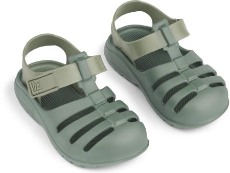 Liewood Beau Sandals Tea Faune Green Online Hot Sale