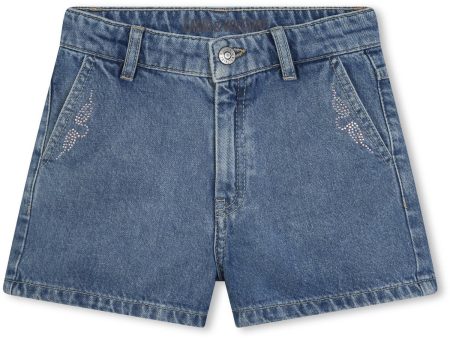 Zadig & Voltaire Denim Blue Denim Shorts Supply