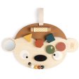 Sebra Wooden Activity Panel Maci the Monkey Beige Discount