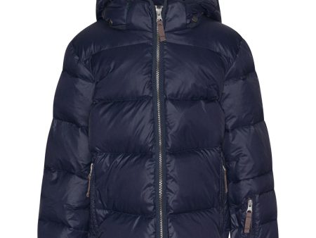 Ver de Terre Featherlight Down Jacket Navy Hot on Sale