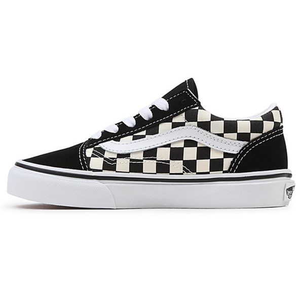 VANS UY Old Skool Sneakers Primary Check Black White Hot on Sale