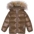 Ver de Terre Featherlight Baby Down Jacket w. Fur Kangaroo Supply