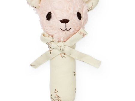 Cam Cam Copenhagen Petite Bear Rattle Coral Cheap