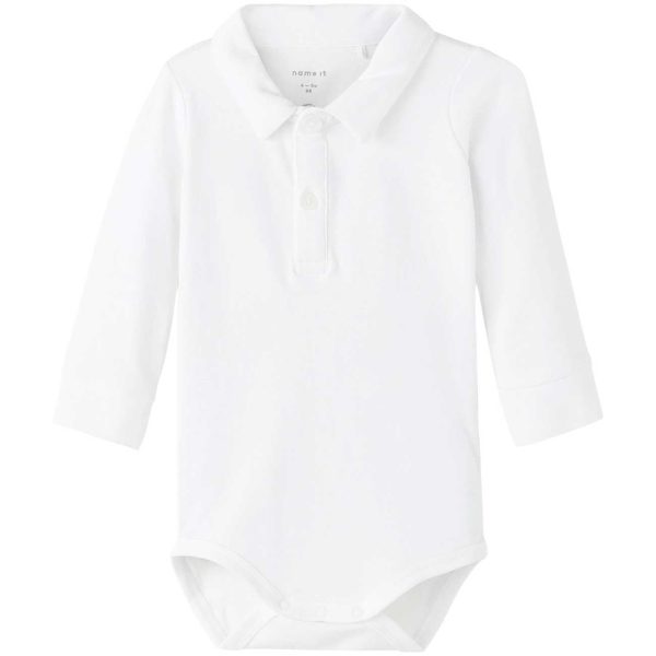 Name it Bright White Rolger Body Polo Online Sale