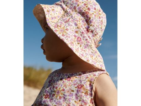 Wheat Carousels And Flowers Sun Hat Chloè Online Hot Sale