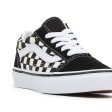 VANS UY Old Skool Sneakers Primary Check Black White Hot on Sale