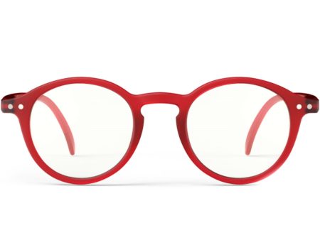 Izipizi Junior Screen Glasses #D Red Crystal Soft 0 Online Sale