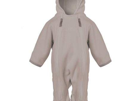 Ver de Terre Doubleface Fleece Babysuit Kit vanilla Online