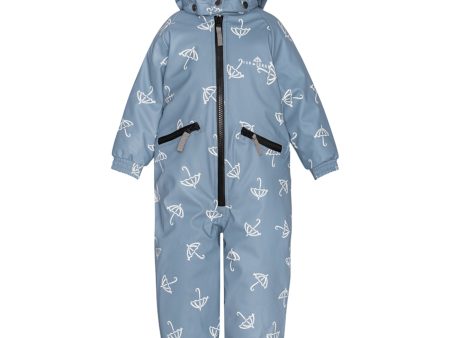 Ver de Terre Rubber Winter Suit Winter Sky Print Fashion