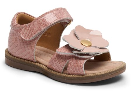 Bisgaard Barbara C Sandal Rose Croco Hot on Sale