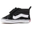 VANS IN SK8-Hi Crib Sneakers Black True White Online now