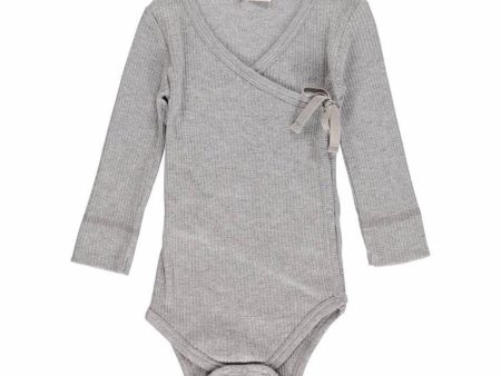 MarMar Modal Body Mini LS Grey Melange For Sale