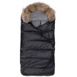 Ver de Terre Featherlight Sleeping bag w. Fur Black Online now