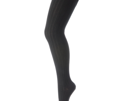 穿上 MP 130 Cotton Rib Tights Hot on Sale