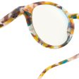 Izipizi Junior Screen Glasses #D Blue Tortoise Soft 0 Fashion