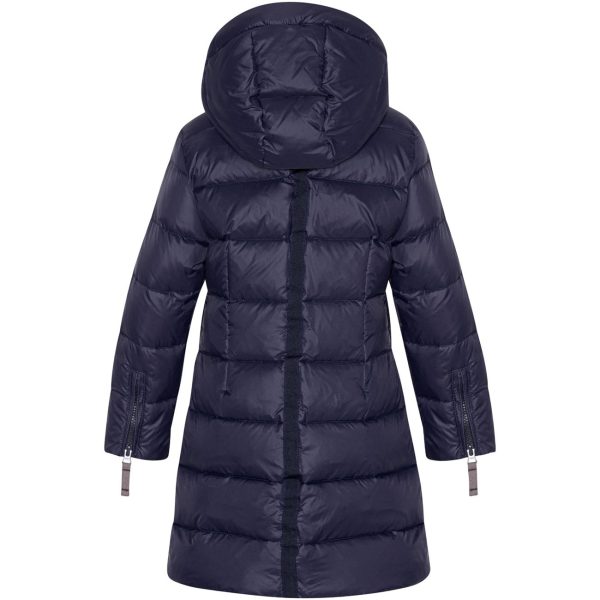 Ver de Terre Featherlight Girls A Down Coat Navy Online Sale