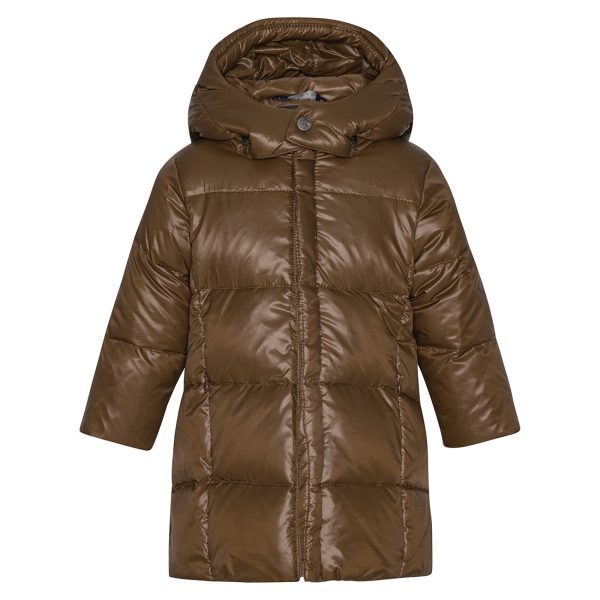 Ver de Terre Featherlight Baby Girls Down Coat Kangaroo Discount