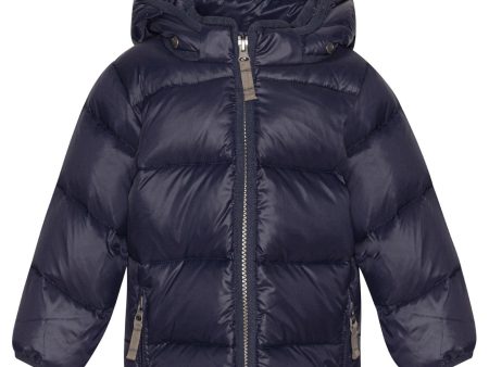 Ver de Terre Featherlight Baby Down Jacket Navy Discount