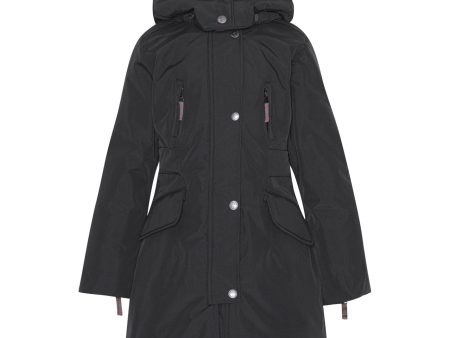 Ver de Terre Arctic Girls Coat Black on Sale