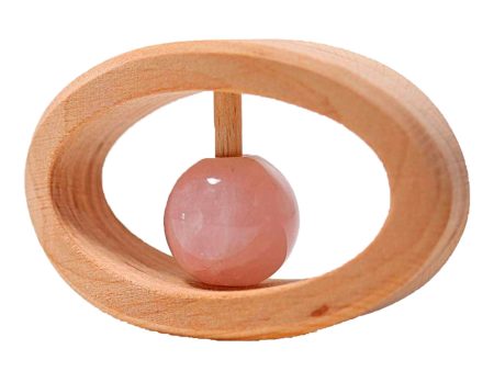 GRIMM´S Rattle Rose Quartz on Sale