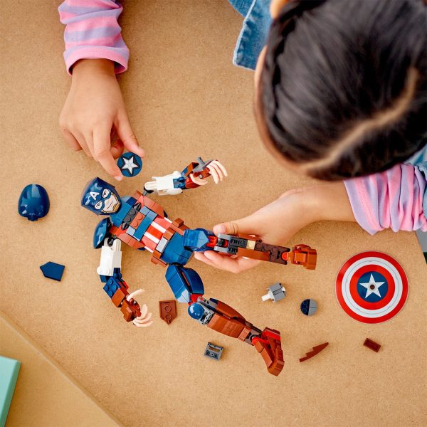 LEGO® Marvel Captain America Construction Figure Online