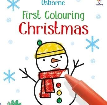 Kirsteen Robson: First Colouring Christmas [2022] paperback For Sale